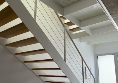 Escaliers bois métal sur mesure Toulouse, Montauban et Bergerac- EGO Attingo - N17